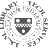This is a Chatham University Library Tech Services joint